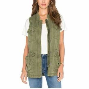 Sage Green Military Sanctuary Utility Vest Size Large